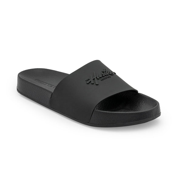 redtape Men’s Sliders for Casual Everyday Comfort Black