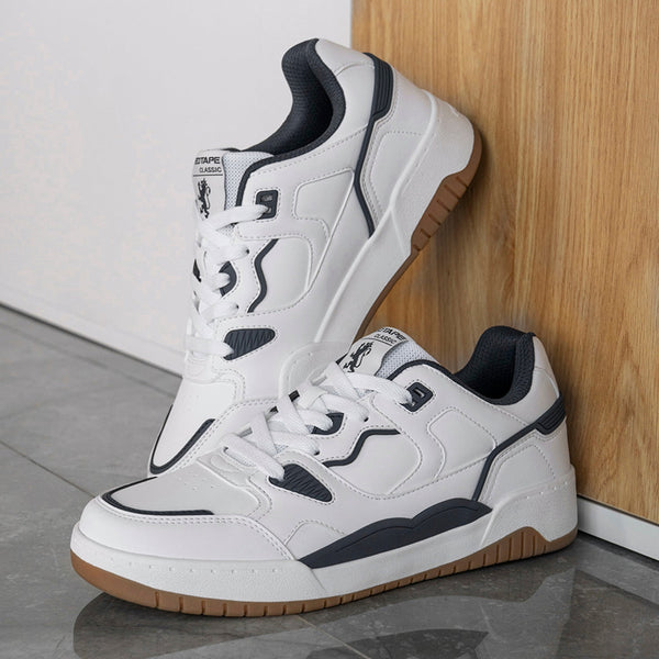 Redtape Men’s Sneakers For Casual Comfort And Versatile Everyday Style White/Blue