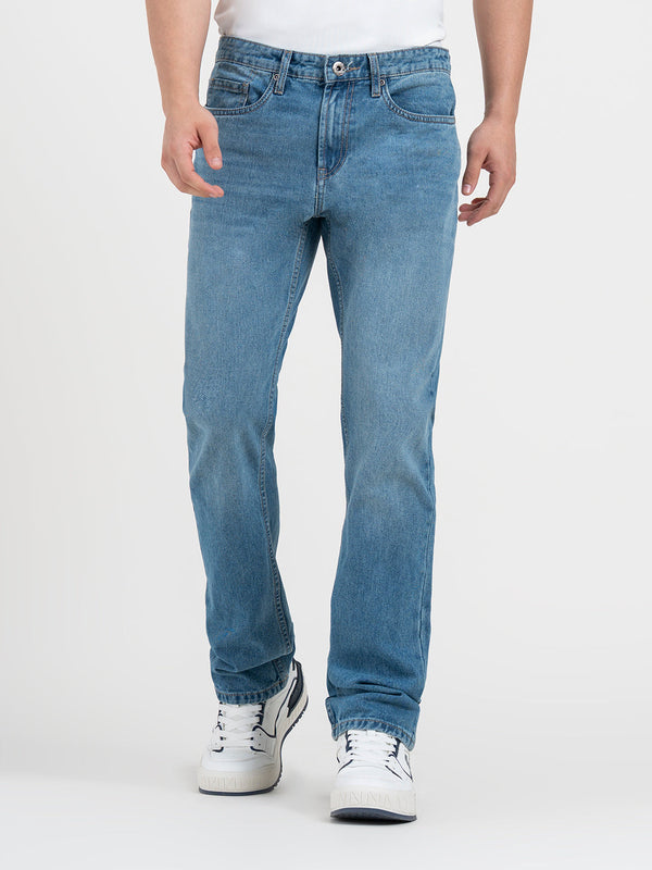 redtape Men’s Vintage Blue Straight Fit Jeans Vintage Blue