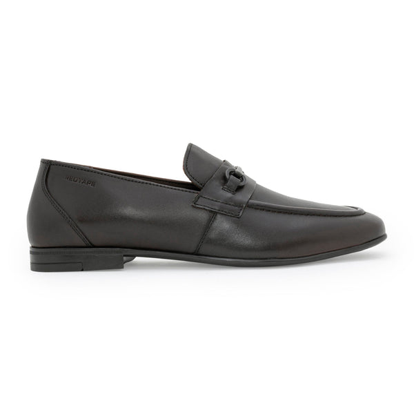 Redtape Red Tape Loafers For Men | Real Leather Shoes With Low-cut Pattern Brown