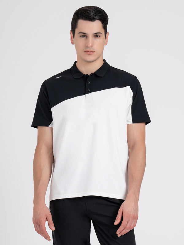 Redtape Athleisure Polo T-Shirt For Men White