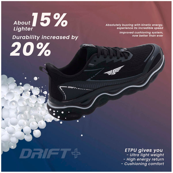 Redtape Athleisure Shoes For Men Black