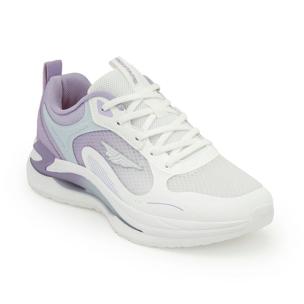 Redtape Athleisure Shoes For Women White/Purple