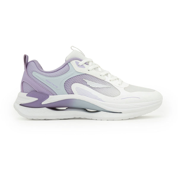 Redtape Athleisure Shoes For Women White/Purple
