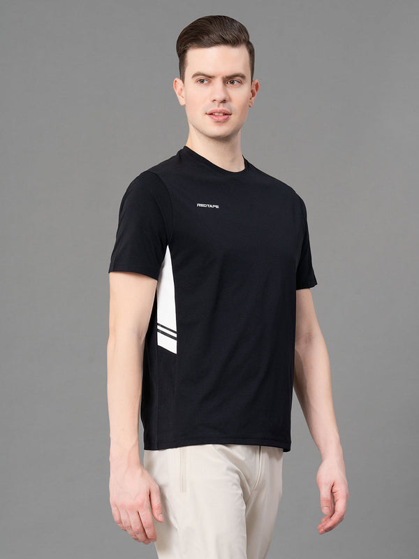 Redtape Athleisure T-Shirt For Men Black