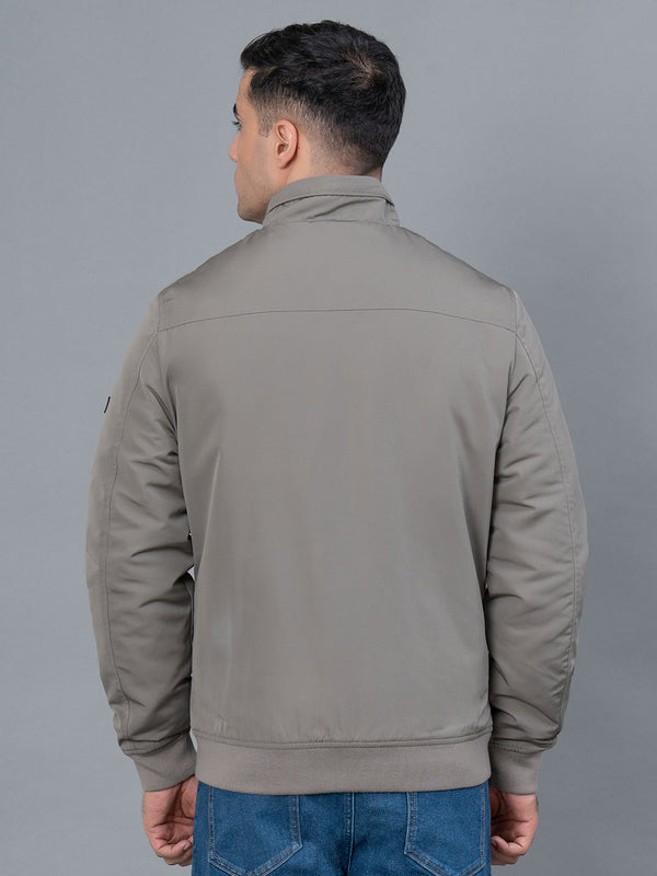 Redtape Casual Bomber Jacket For Men Light Olive