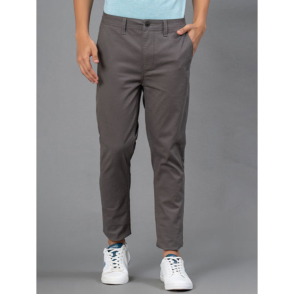 Redtape Casual Chinos For Men DARK Grey
