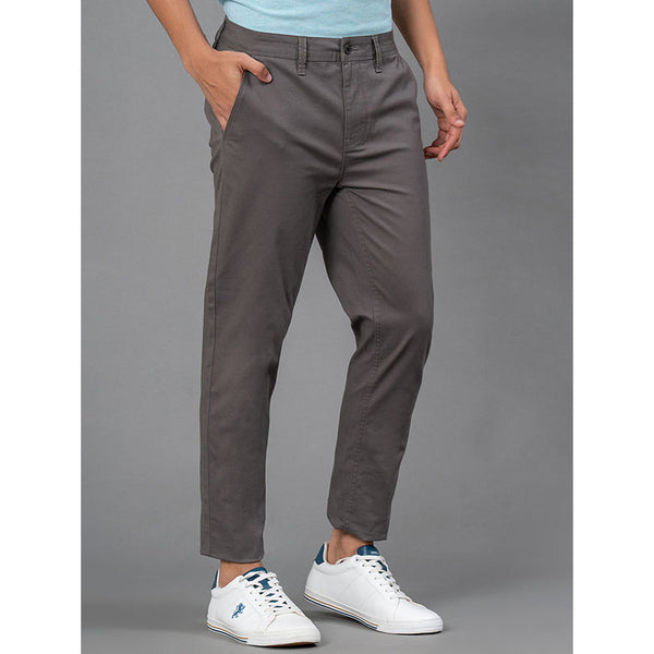 Redtape Casual Chinos For Men DARK Grey