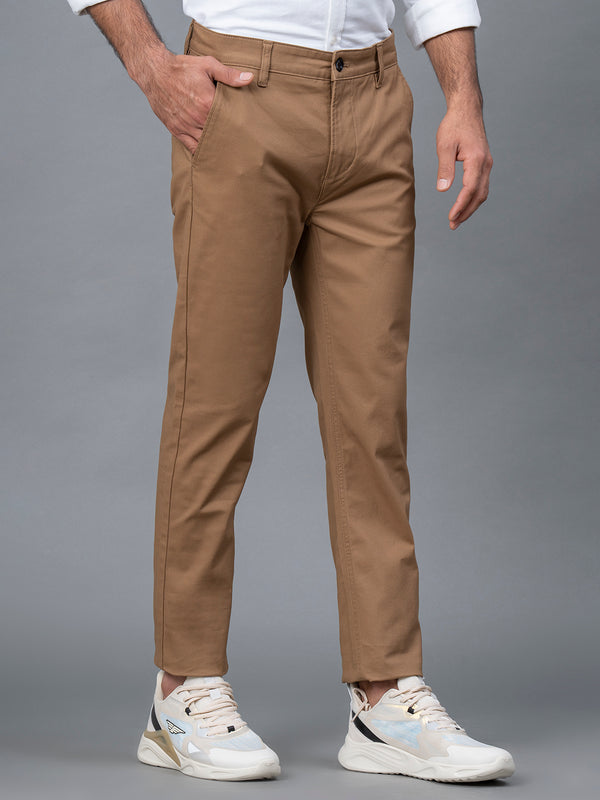 Redtape Casual Chinos For Men Tan