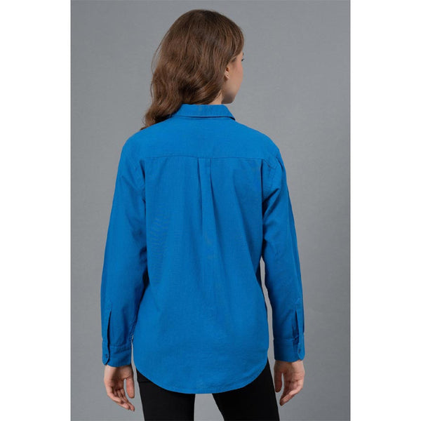 Redtape Casual Collar Shirt For Women ROYAL BLUE