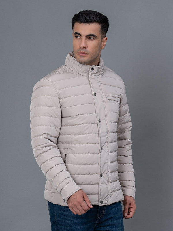 Redtape Casual Padded Jacket For Men Beige