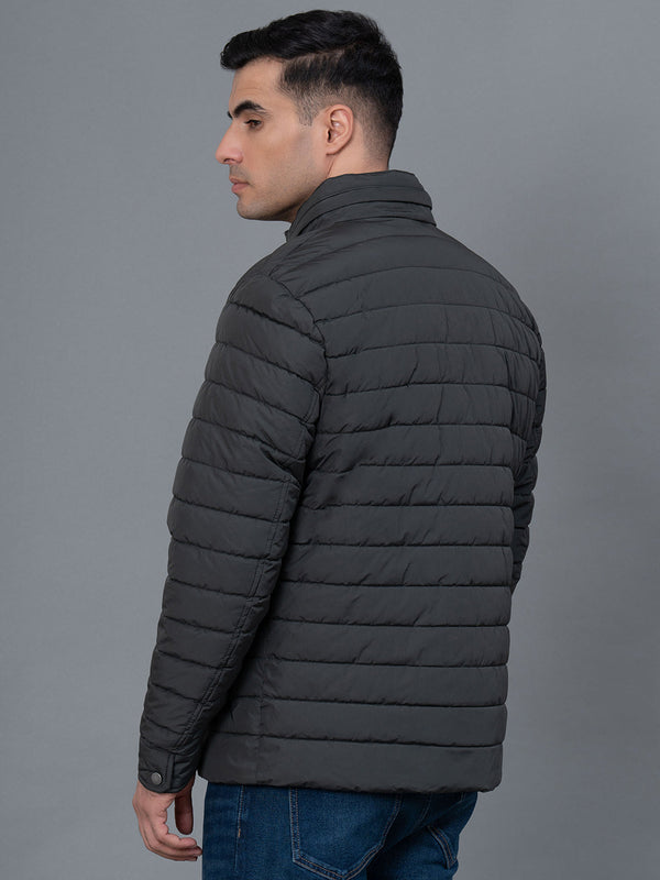 Redtape Casual Padded Jacket For Men Dark Olive
