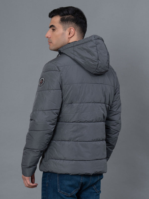 Redtape Casual Padded Jacket For Men Steel Grey