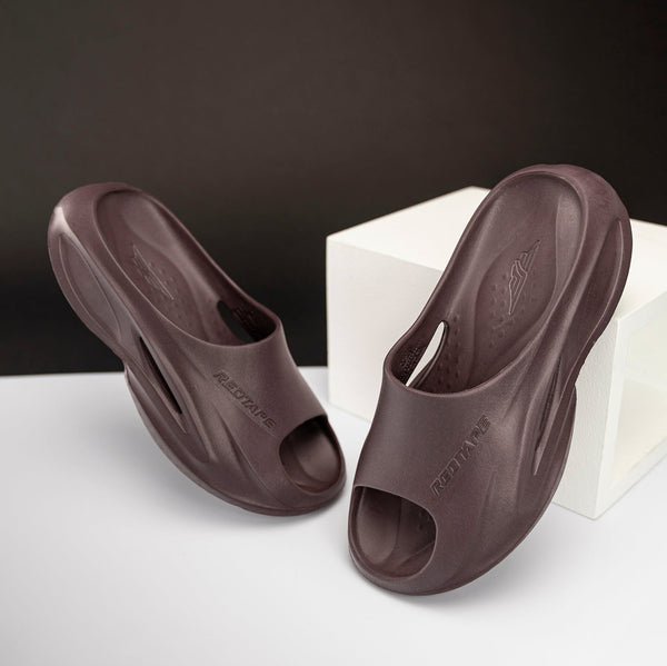 redtape Casual Sliders For Men Wine