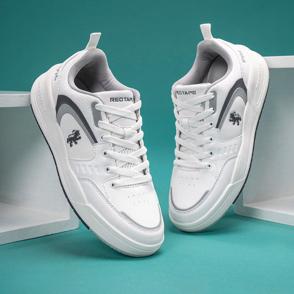redtape Casual Sneaker Shoes for Men White/Grey