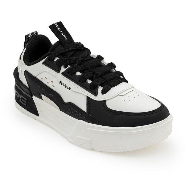 Redtape Casual Sneaker Shoes For Women Black/White