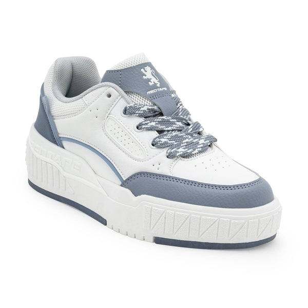 Redtape Casual Sneaker Shoes For Women White/Blue