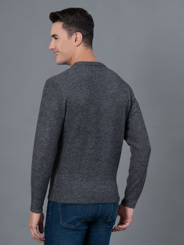 Redtape Casual Sweater For Men Black
