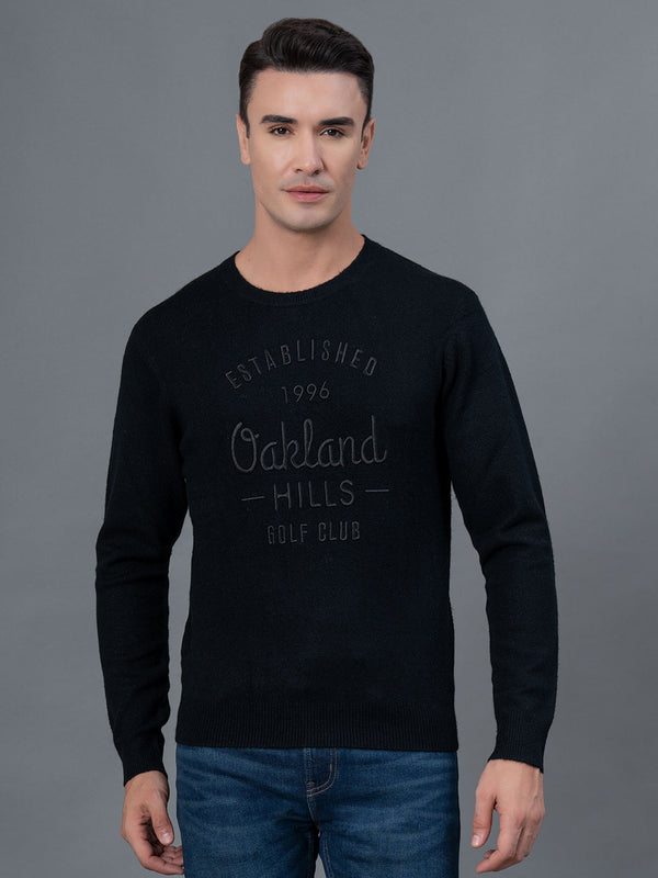 Redtape Casual Sweater For Men Black