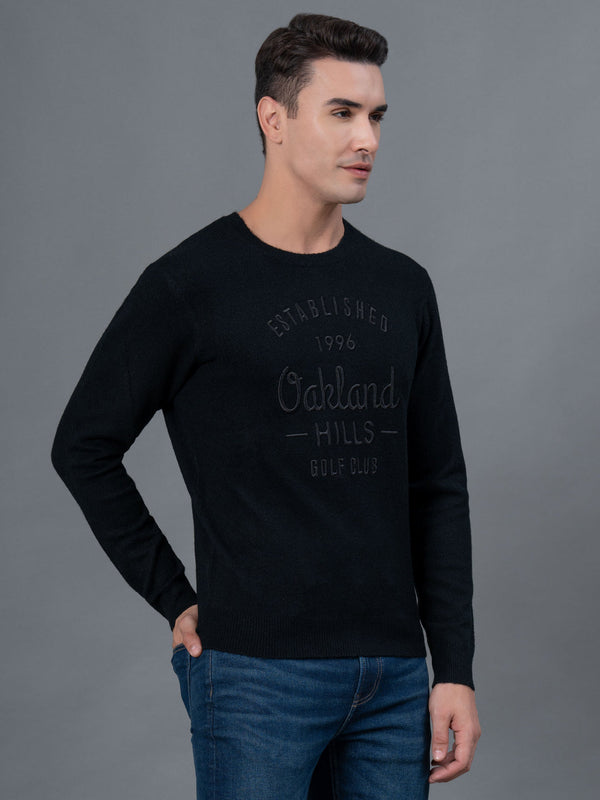 Redtape Casual Sweater For Men Black