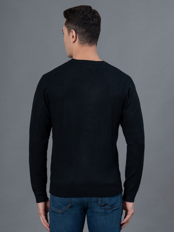 Redtape Casual Sweater For Men Black