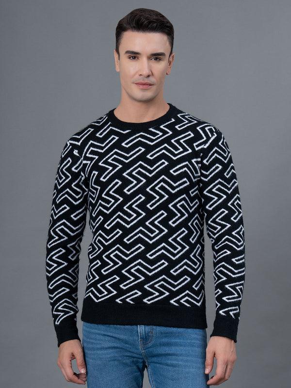 Redtape Casual Sweater For Men Black