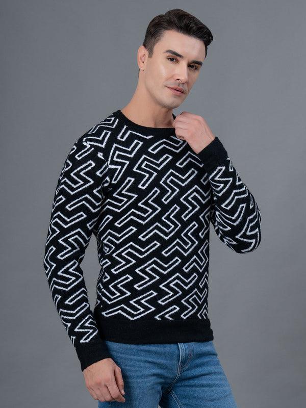 Redtape Casual Sweater For Men Black