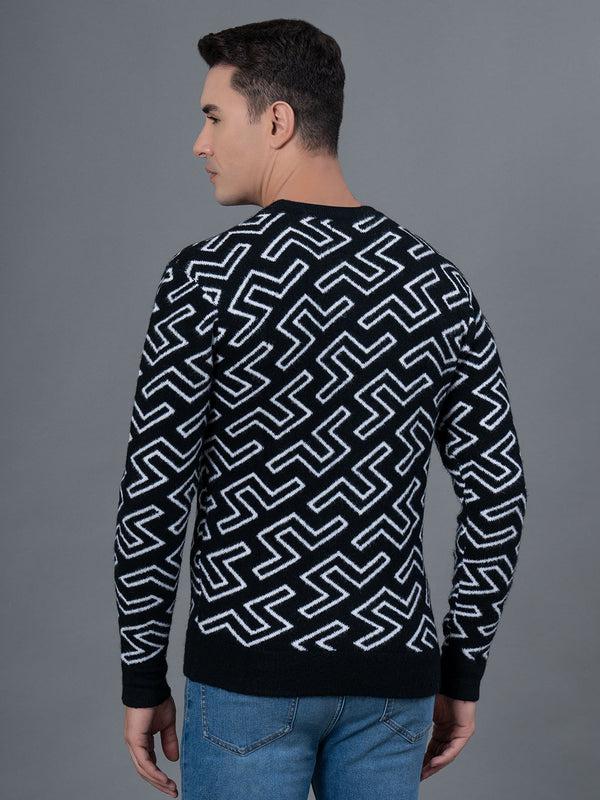 Redtape Casual Sweater For Men Black