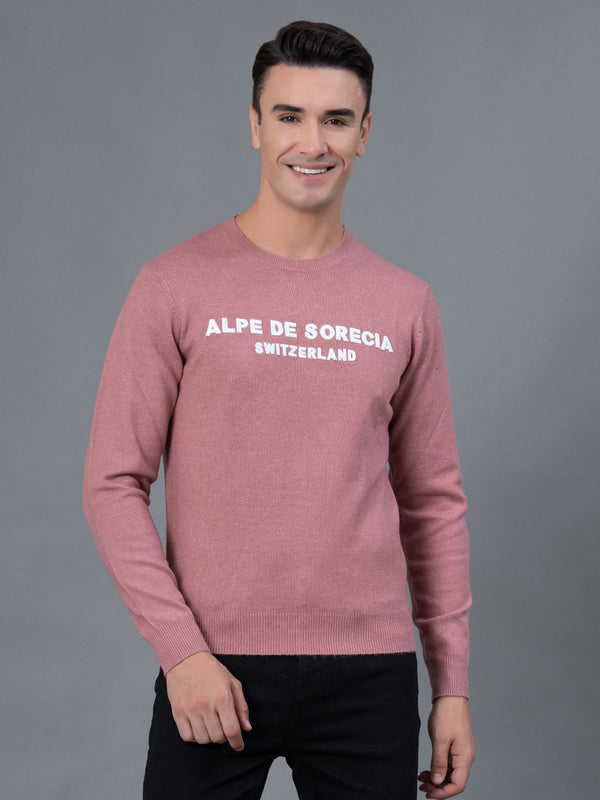 Redtape Casual Sweater For Men Dusky Pink