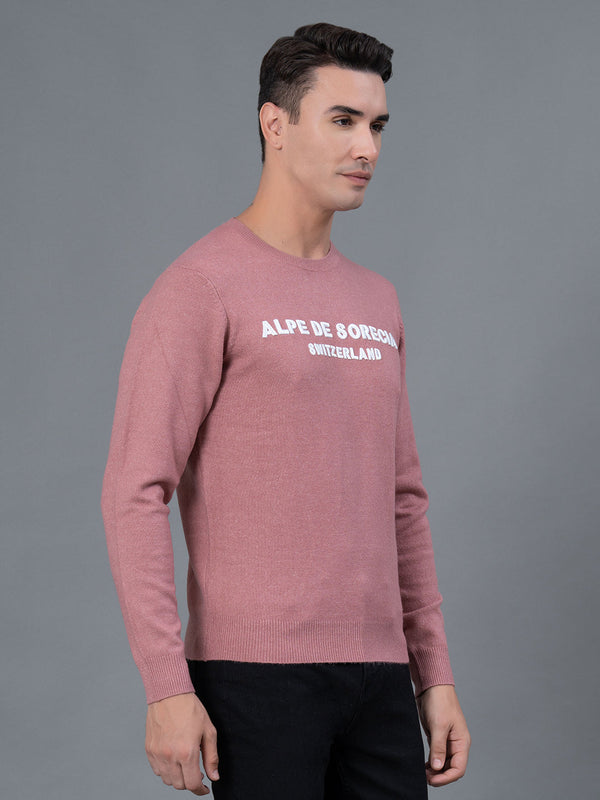 Redtape Casual Sweater For Men Dusky Pink