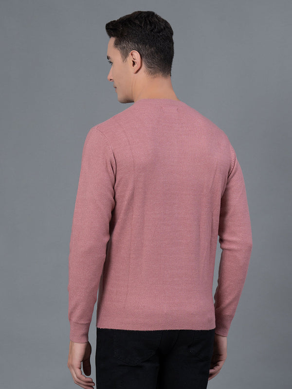 Redtape Casual Sweater For Men Dusky Pink