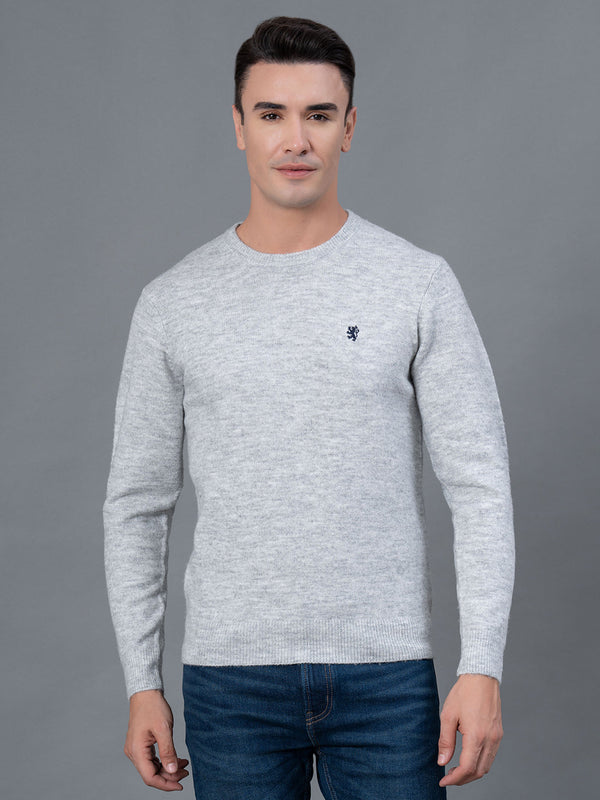 redtape Casual Sweater for Men Grey