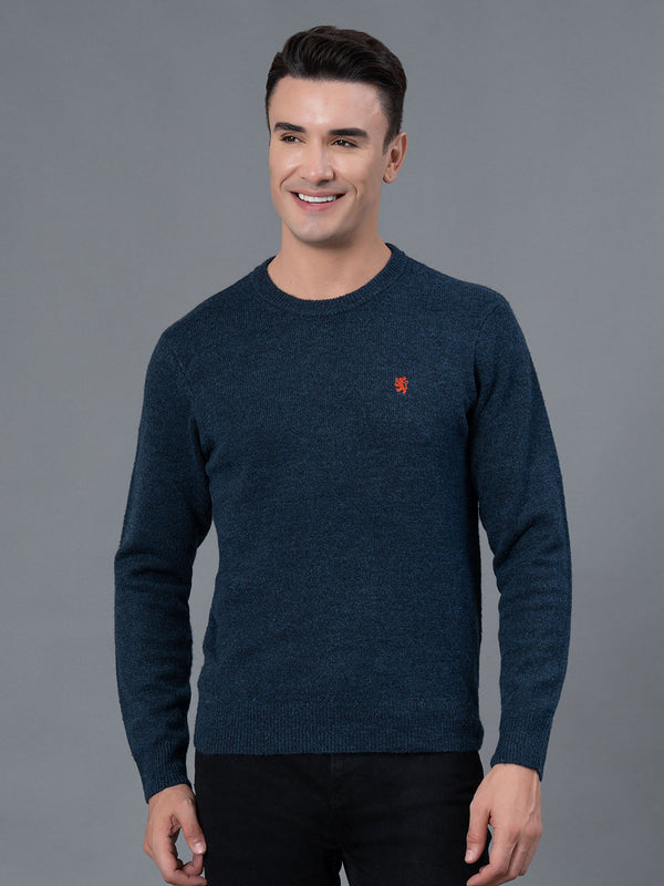 redtape Casual Sweater for Men Navy