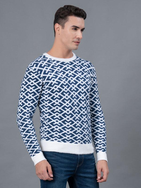 Redtape Casual Sweater For Men Off White
