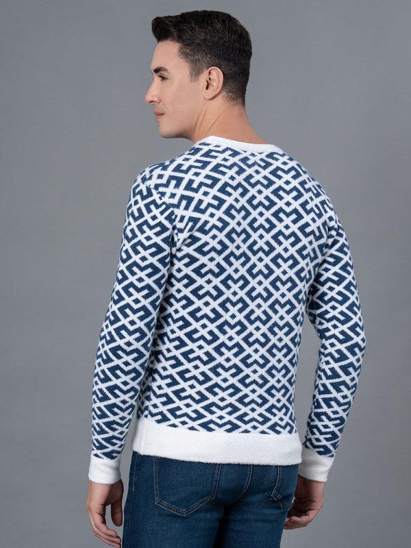 Redtape Casual Sweater For Men Off White