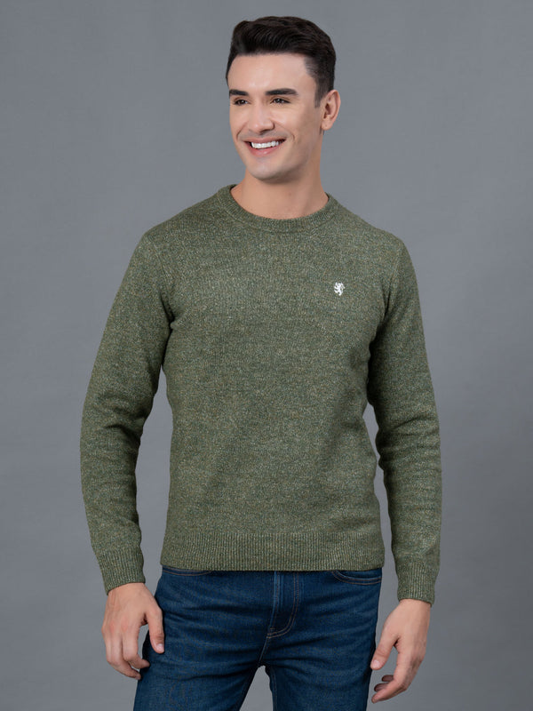 Redtape Casual Sweater For Men Olive