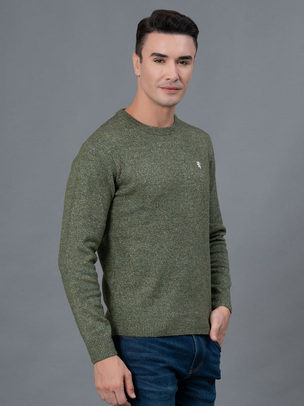 Redtape Casual Sweater For Men Olive
