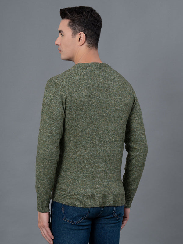 Redtape Casual Sweater For Men Olive