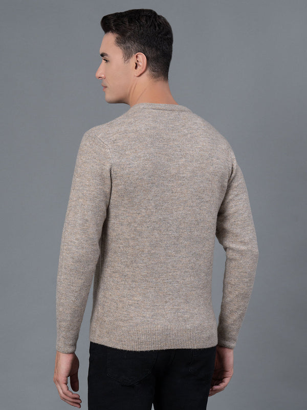 Redtape Casual Sweater For Men Sand