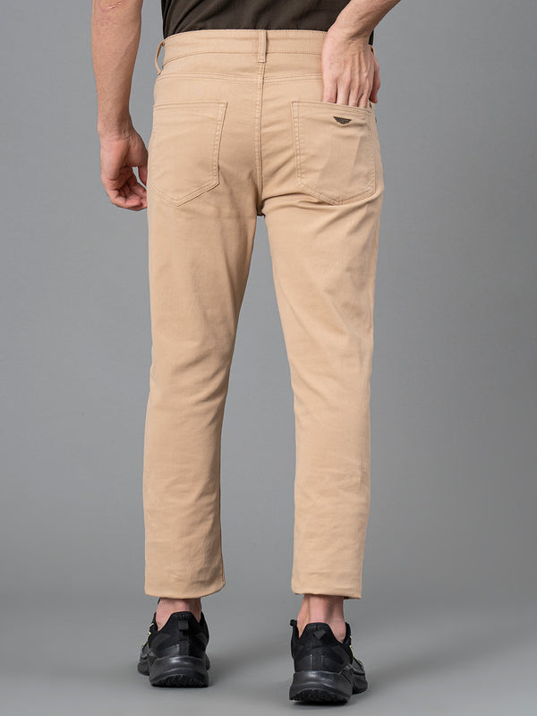Redtape Classic Skinny Jeans For Men Beige