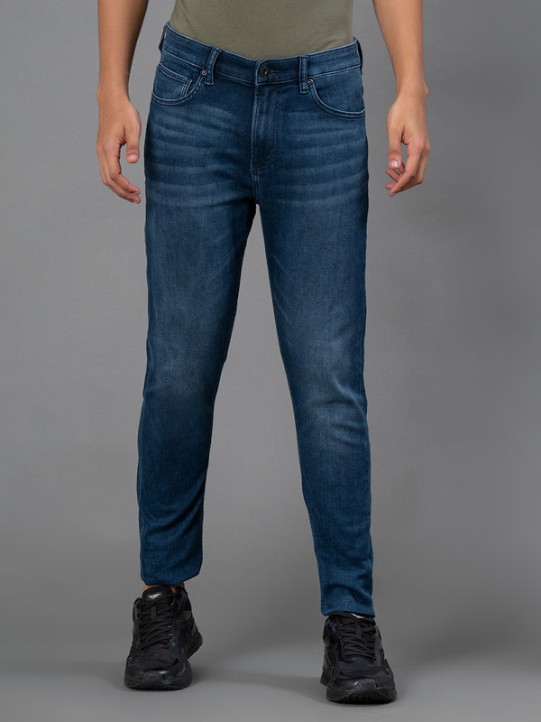redtape Classic Skinny Jeans for Men Blue