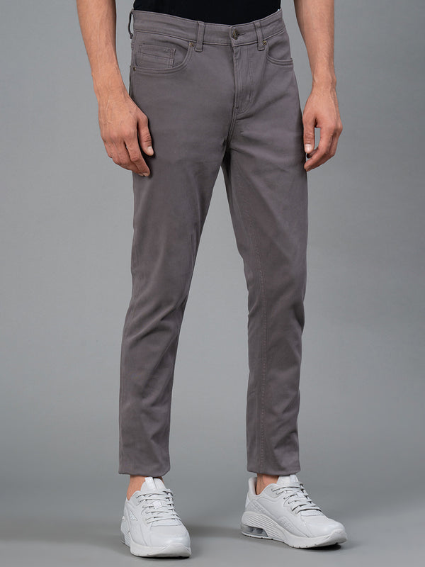 Redtape Classic Skinny Jeans For Men Charcoal Grey