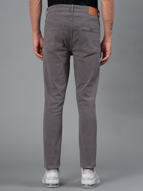 Redtape Classic Skinny Jeans For Men Charcoal Grey