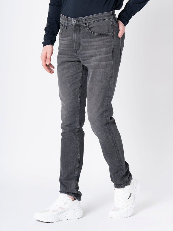 Redtape Classic Skinny Jeans For Men Grey