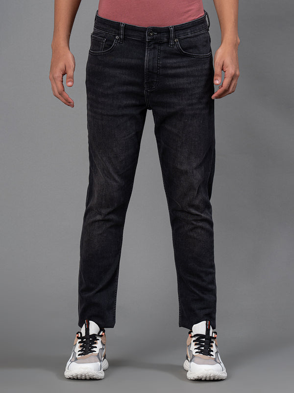 redtape Classic Skinny Jeans for Men Grey