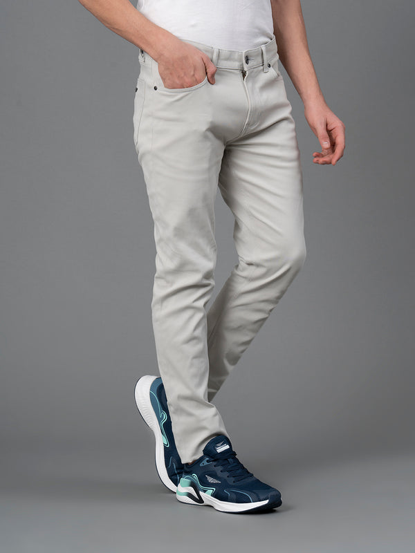 Redtape Classic Skinny Jeans For Men Grey