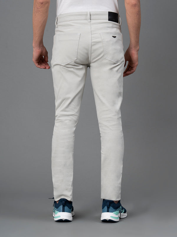 Redtape Classic Skinny Jeans For Men Grey