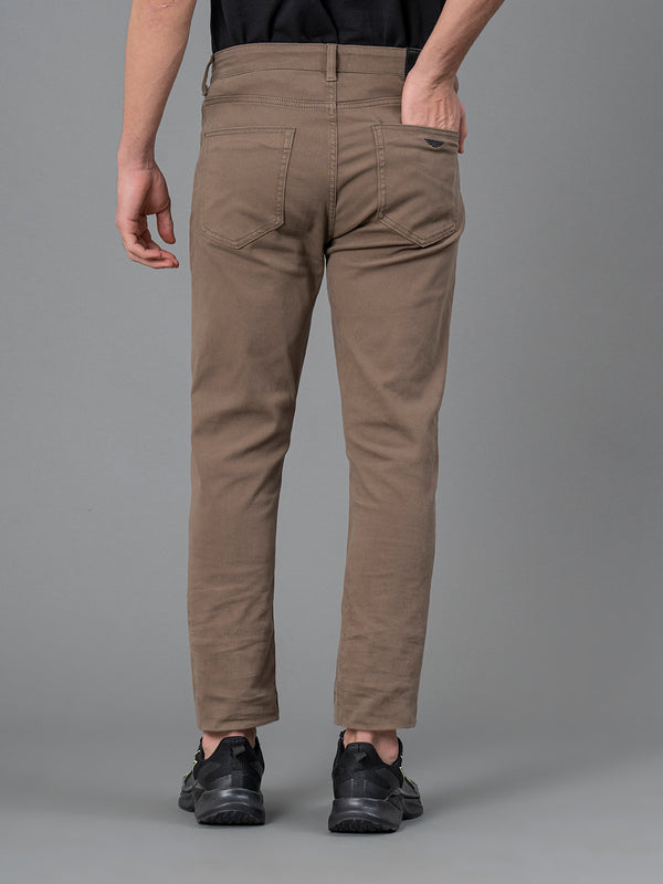 Redtape Classic Skinny Jeans For Men Olive