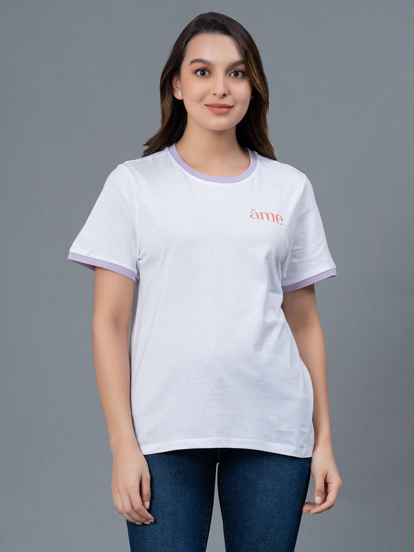 Redtape Comfortable Casual T-Shirt For Women White