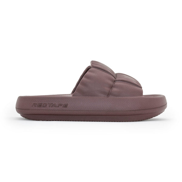 Redtape Flip Flop Sliders For Women Wine